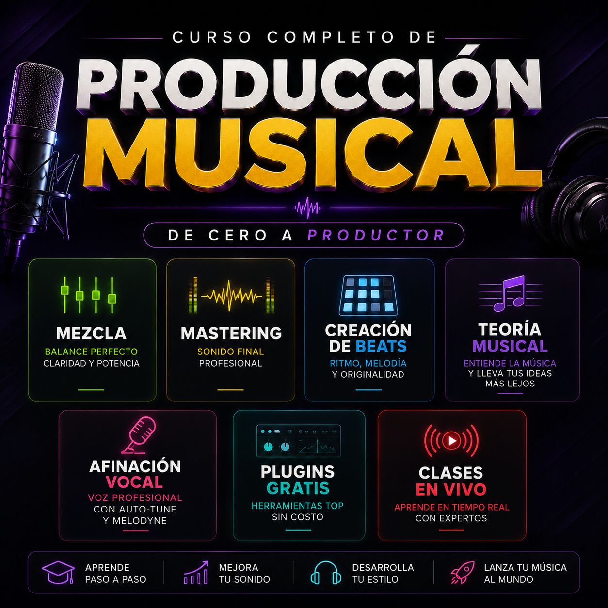 Curso completo de produccion musical